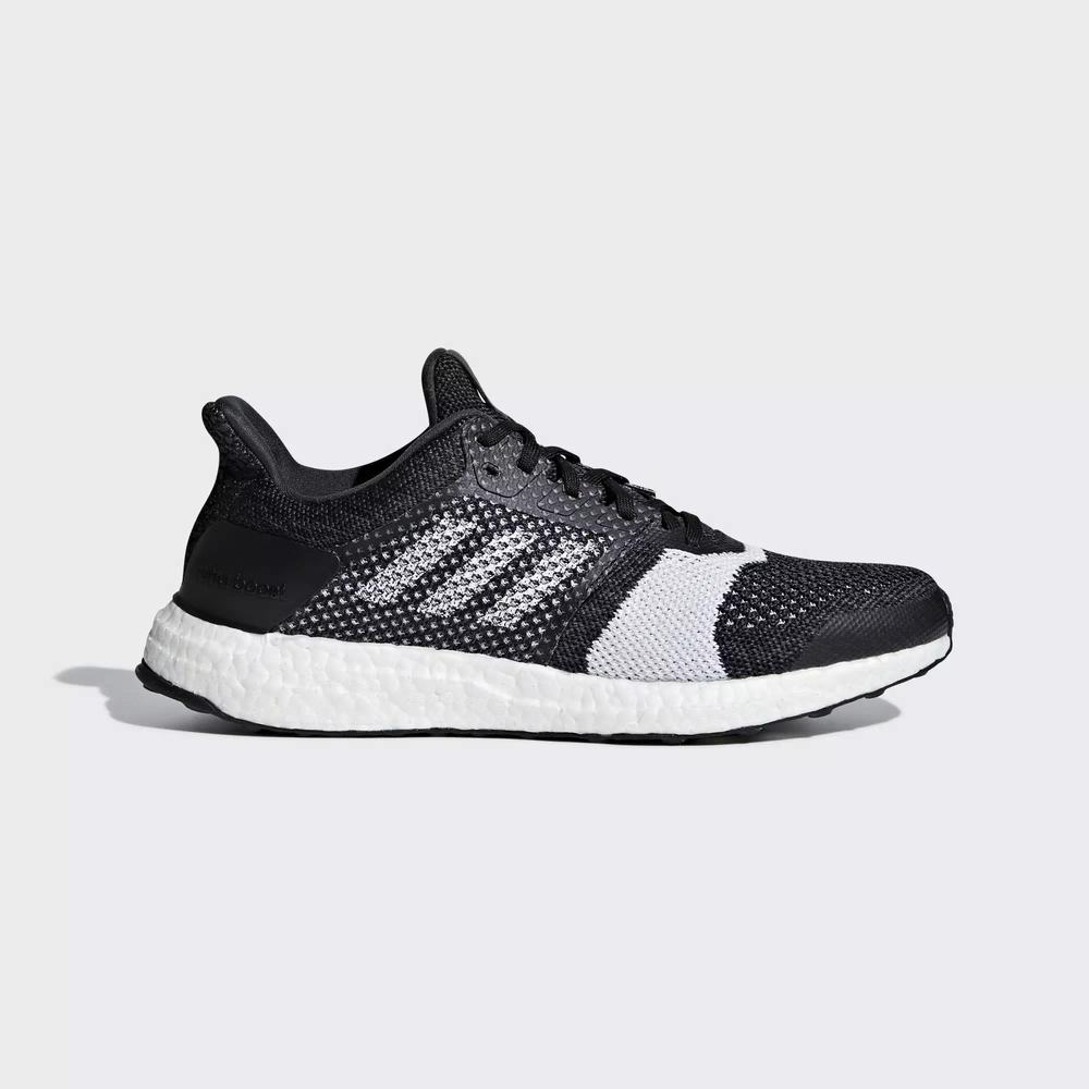 Adidas Ultraboost ST Tenis Para Correr Negros Para Hombre (MX-38272)
